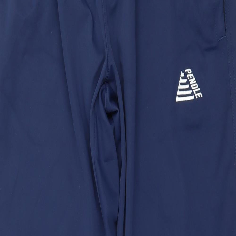 Pendle Mens Blue   Jogger Trousers Size M L32 in
