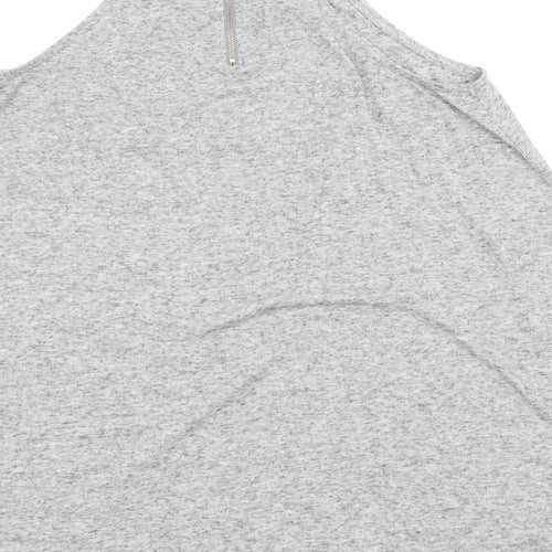 New Look Womens Grey  Jersey Basic Tank Size 6