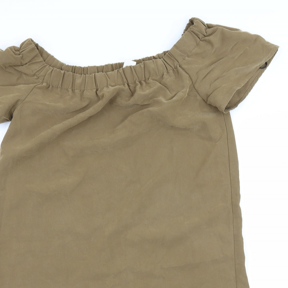 H&M Womens Brown   A-Line  Size 8
