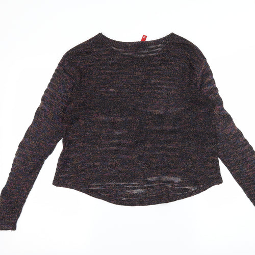 H&M Womens Multicoloured  Knit Pullover Jumper Size M