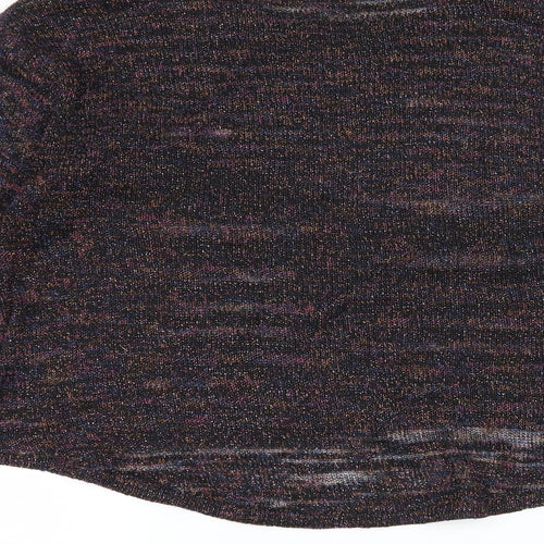 H&M Womens Multicoloured  Knit Pullover Jumper Size M