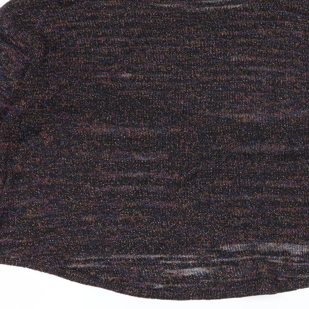 H&M Womens Multicoloured  Knit Pullover Jumper Size M