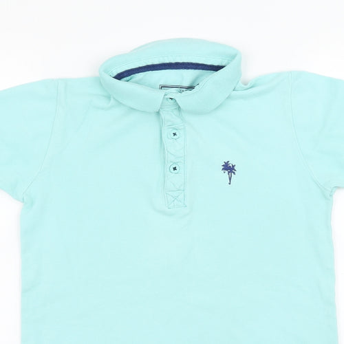 Matalan Boys Blue  Jersey Basic T-Shirt Size 8 Years