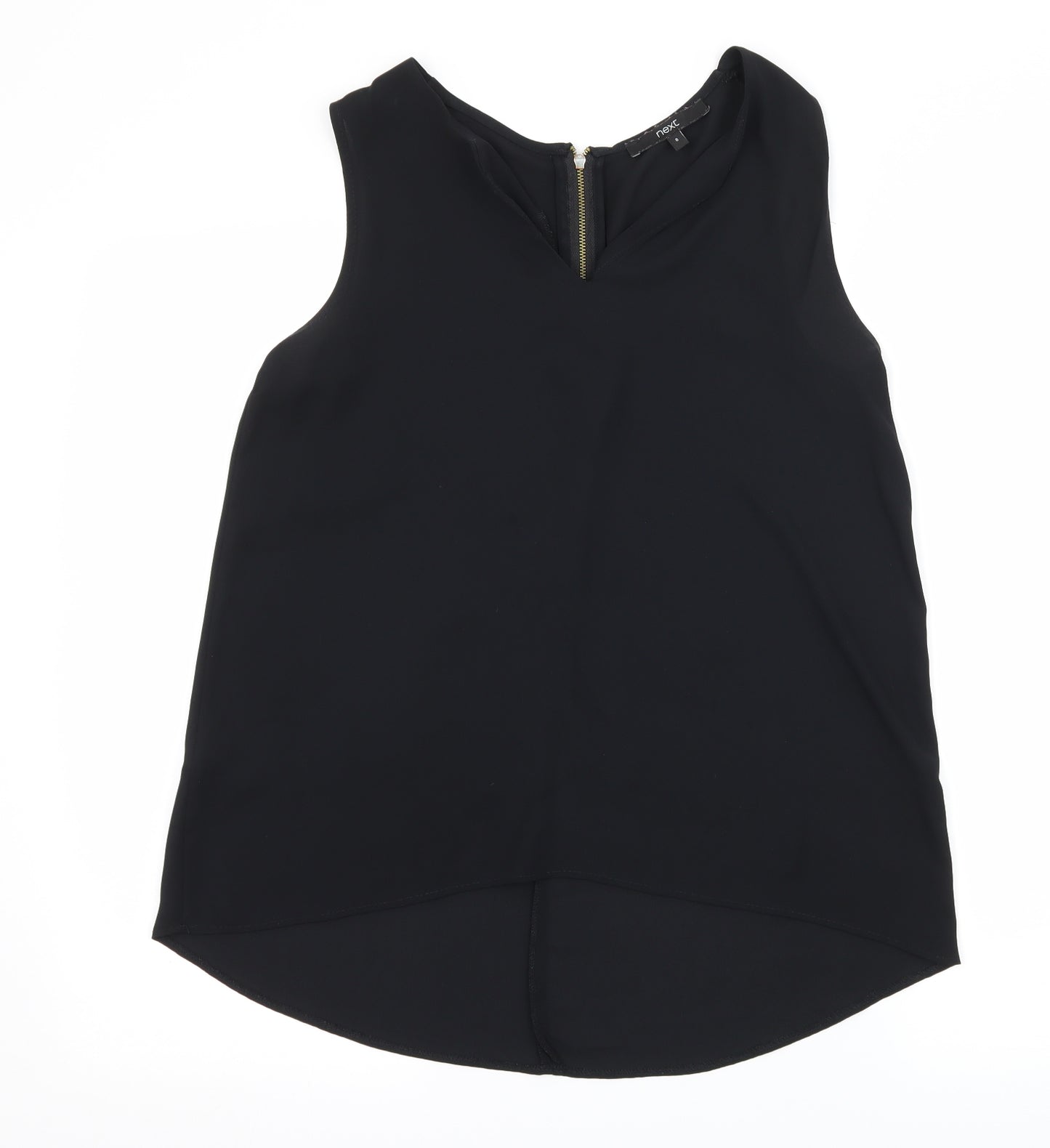 NEXT Womens Black   Basic Blouse Size 8