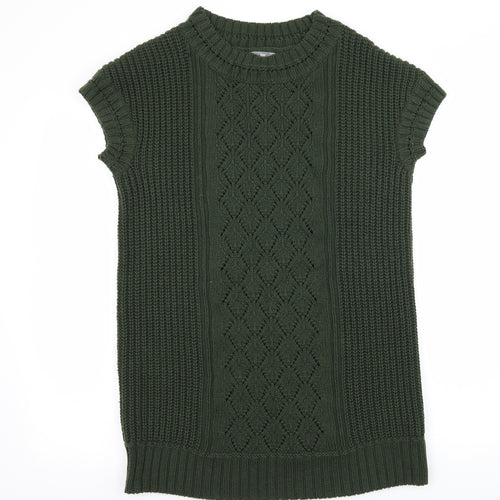 Gap Womens Green  Knit Pullover Jumper Size XS