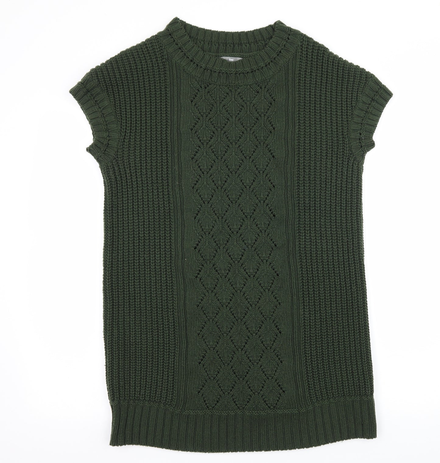 Gap Womens Green  Knit Pullover Jumper Size XS