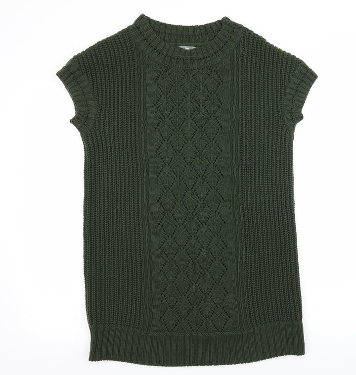 Gap Womens Green  Knit Pullover Jumper Size XS