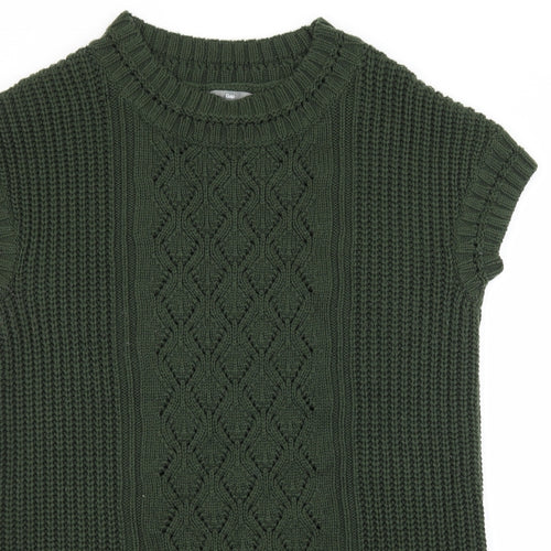Gap Womens Green  Knit Pullover Jumper Size XS