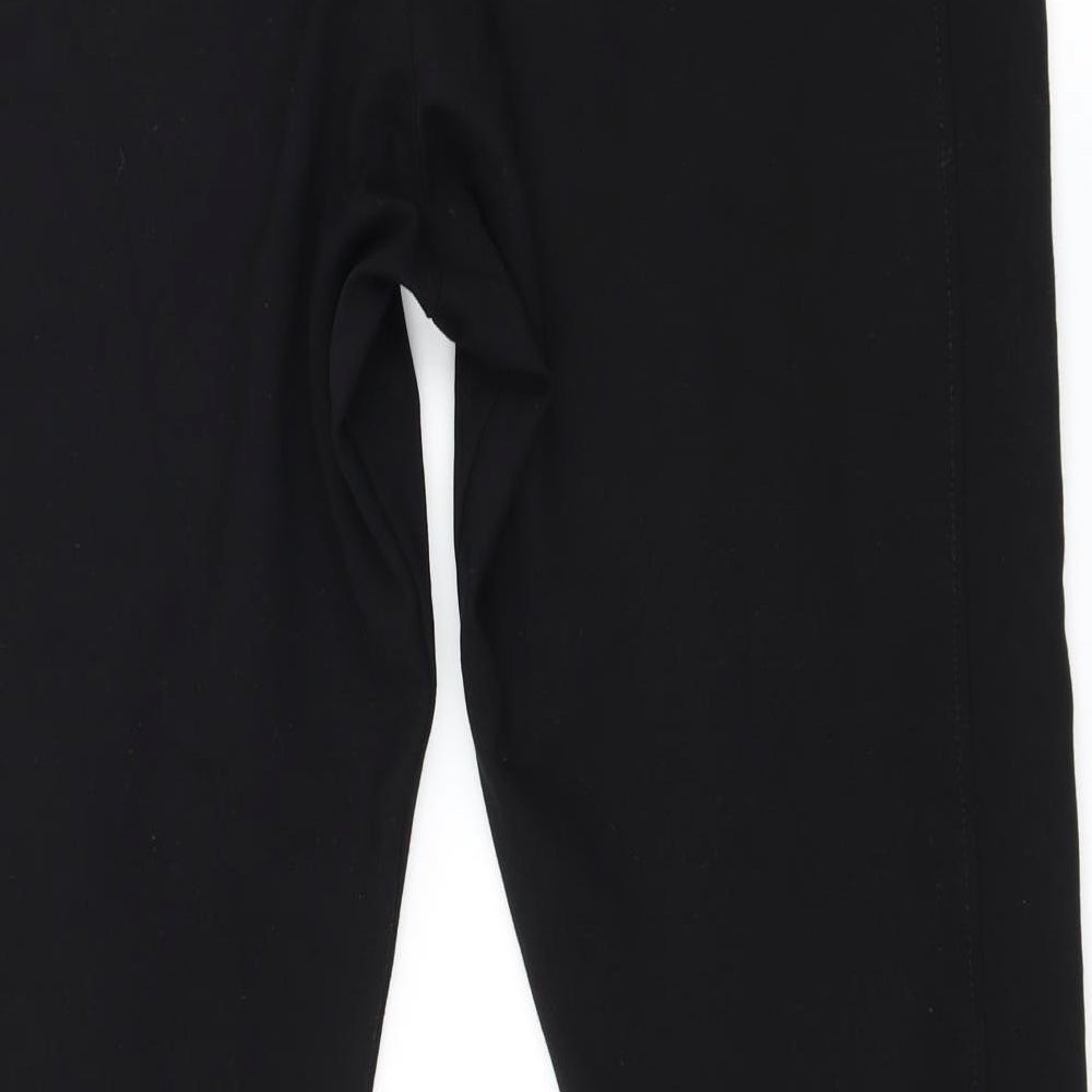 Bonmarché Womens Black  Jersey Capri Leggings Size 16 L25 in