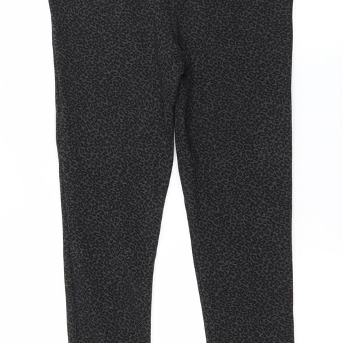 Marks and Spencer Womens Grey  Jersey Capri Leggings Size 12 L27 in