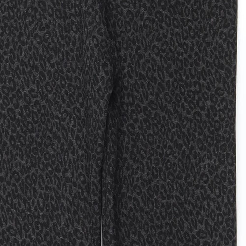 Marks and Spencer Womens Grey  Jersey Capri Leggings Size 12 L27 in