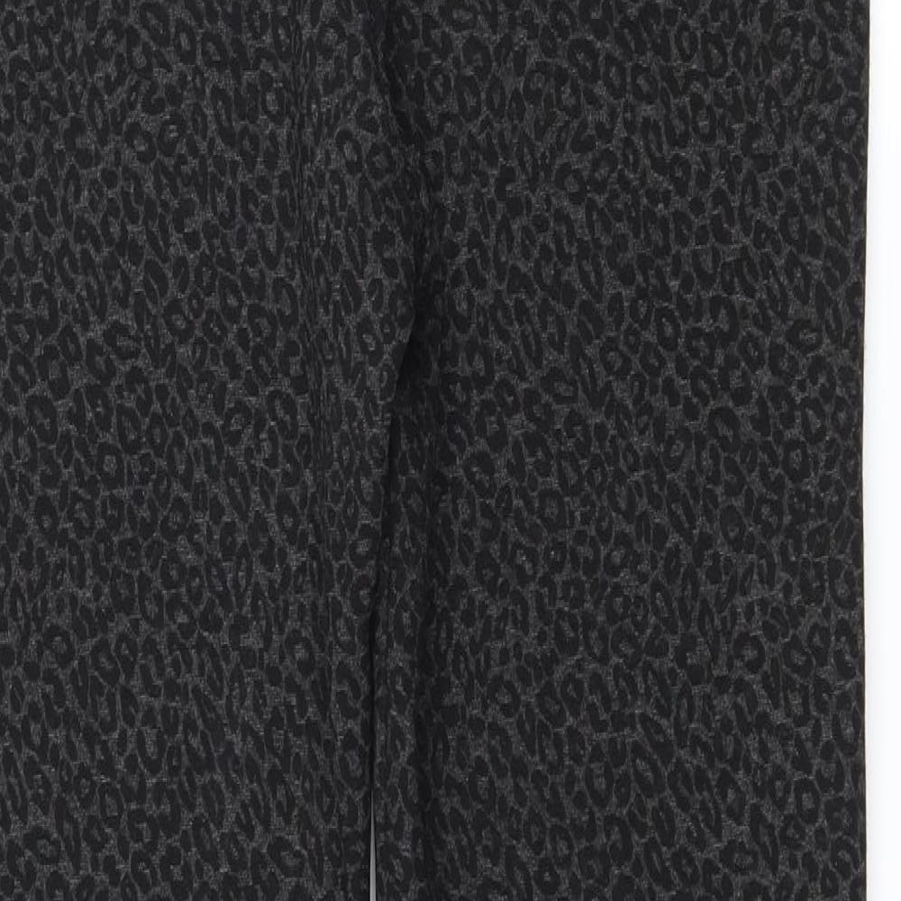 Marks and Spencer Womens Grey  Jersey Capri Leggings Size 12 L27 in