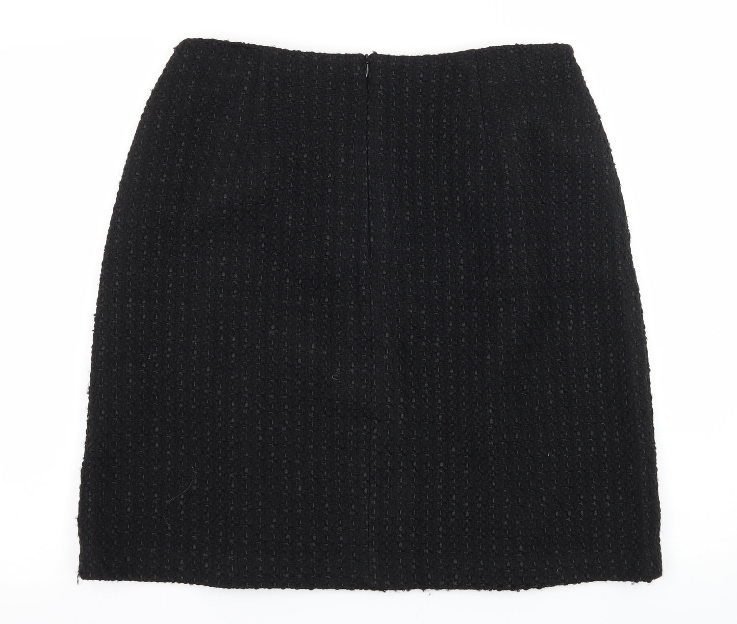 Marks and Spencer Womens Black   A-Line Skirt Size 16