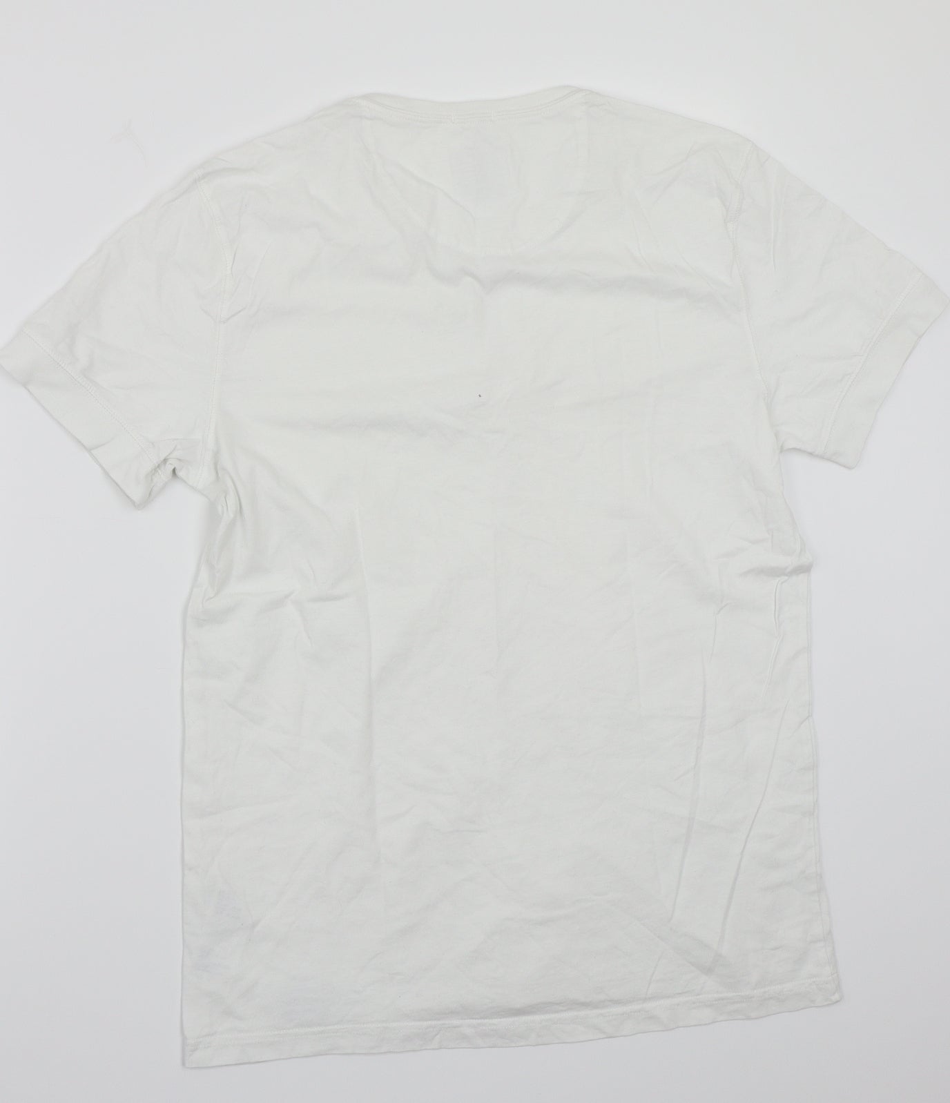 Abercrombie & Fitch Mens White    T-Shirt Size M