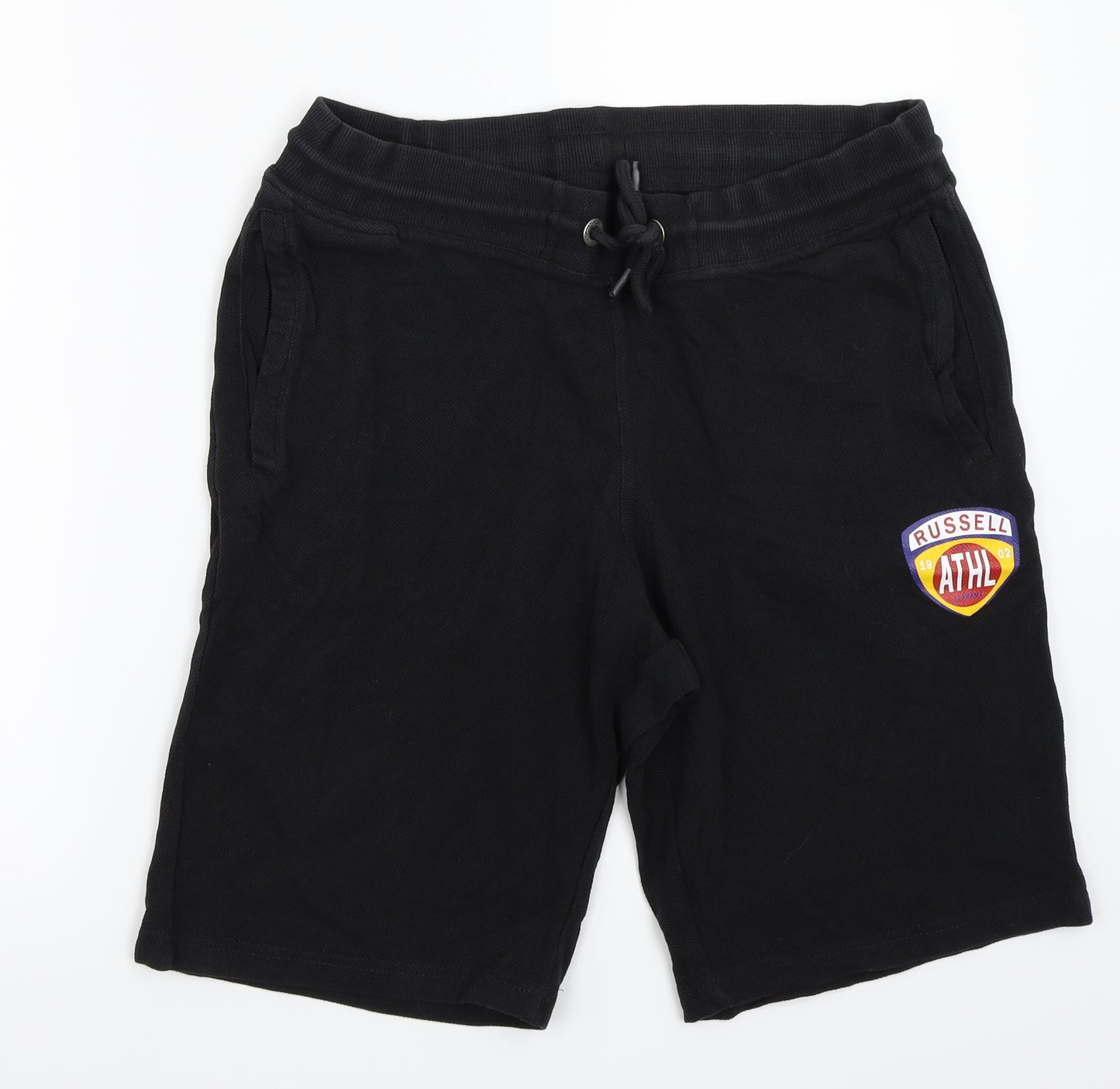 russell athl Womens Black   Bermuda Shorts Size L