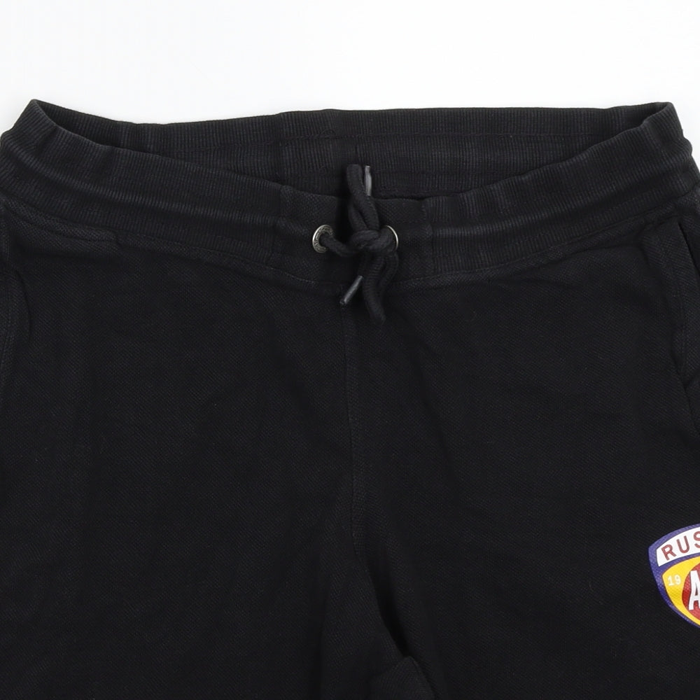 russell athl Womens Black   Bermuda Shorts Size L