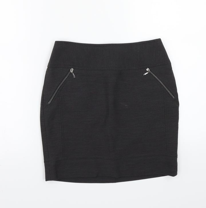 NEXT Womens Grey A-Line Skirt Size 6