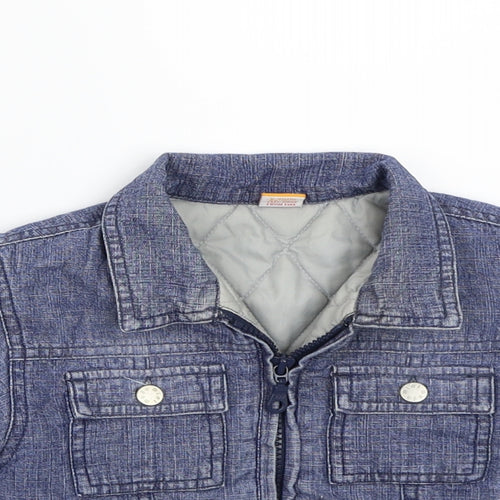 Mini Club Boys Blue   Jacket Coat Size 6-9 Months