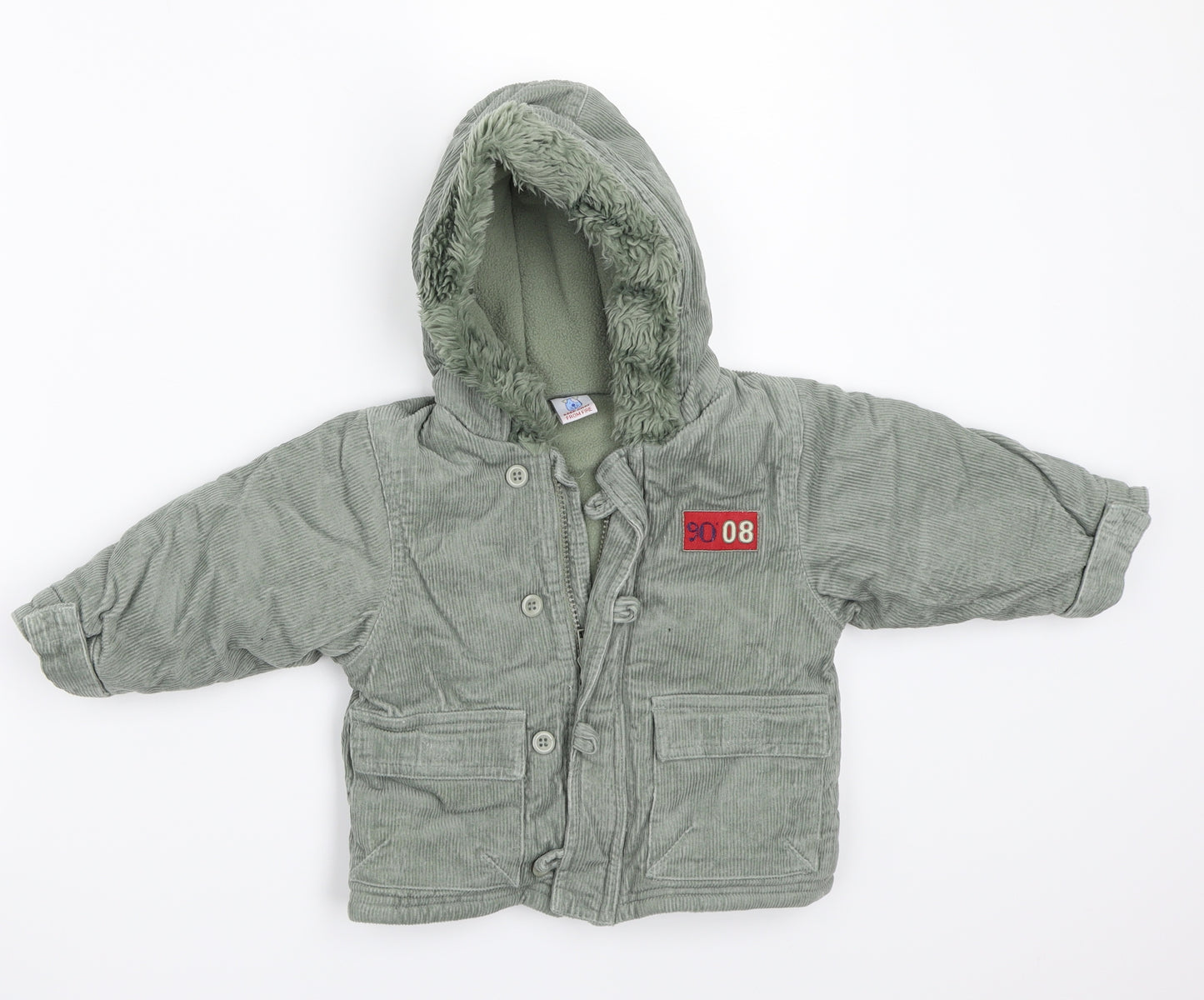 Preworn Baby Green   Jacket Coat Size 9-12 Months