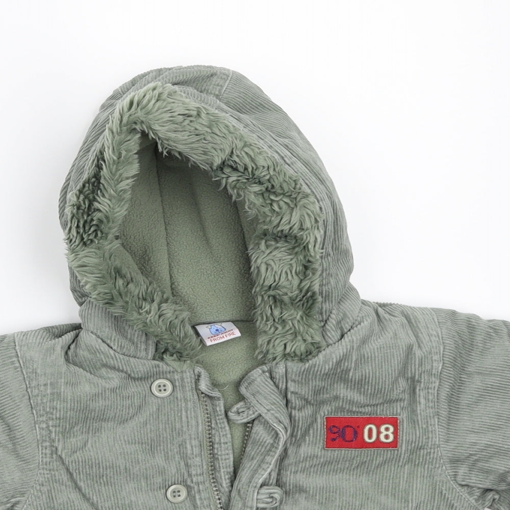 Preworn Baby Green   Jacket Coat Size 9-12 Months