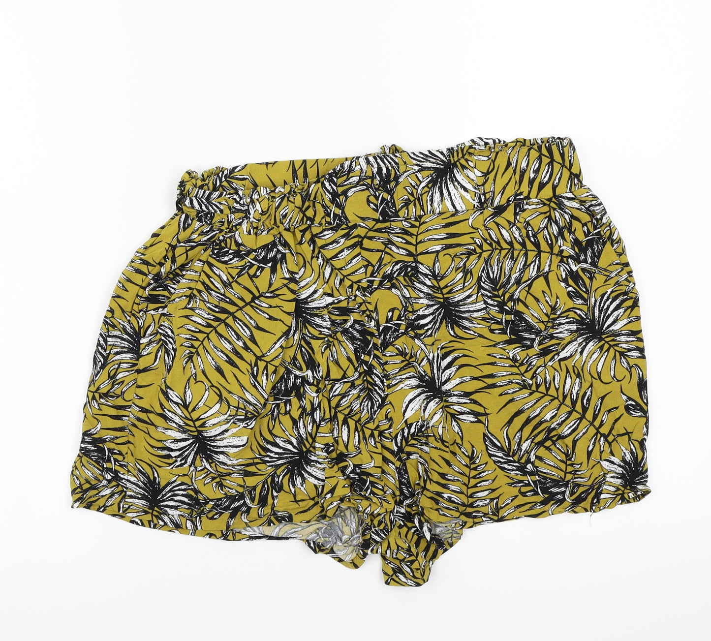 Primark Womens Green Floral  Bermuda Shorts Size 12