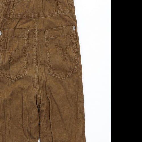 NEXT Boys Brown   Dungarees Trousers Size 2-3 Years