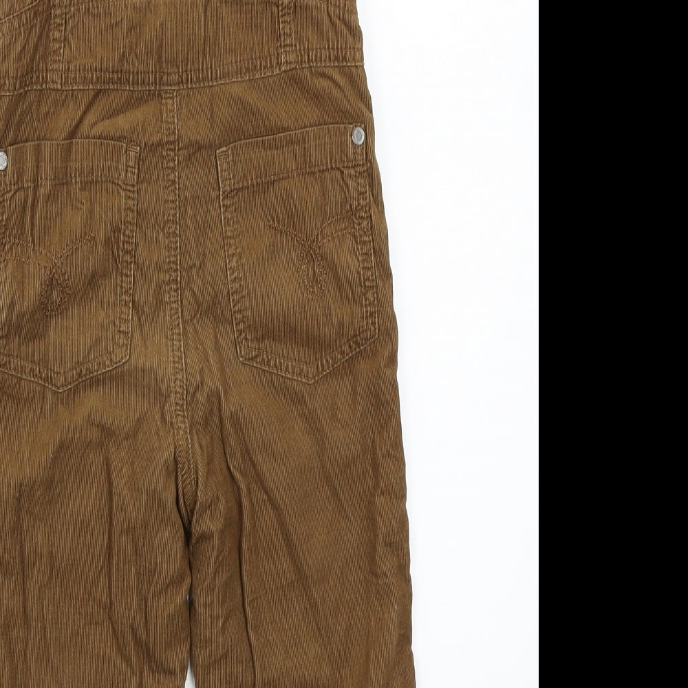 NEXT Boys Brown   Dungarees Trousers Size 2-3 Years