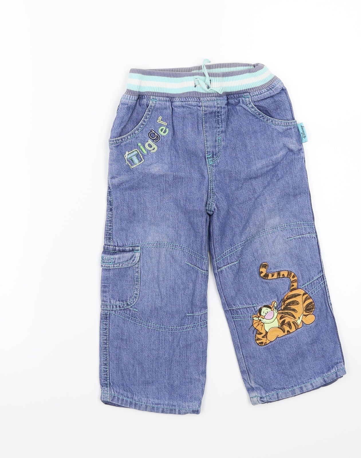 George Boys Blue   Straight Jeans Size 2-3 Years - Disney