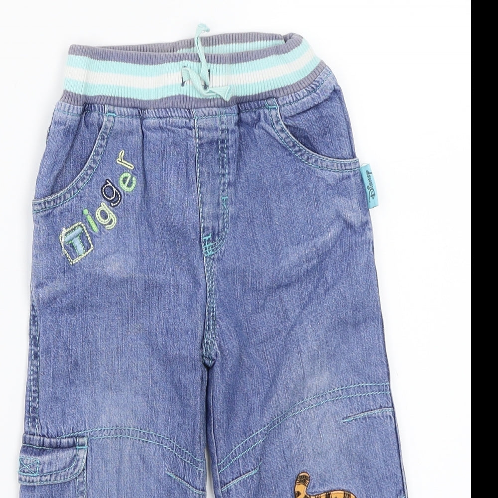 George Boys Blue   Straight Jeans Size 2-3 Years - Disney