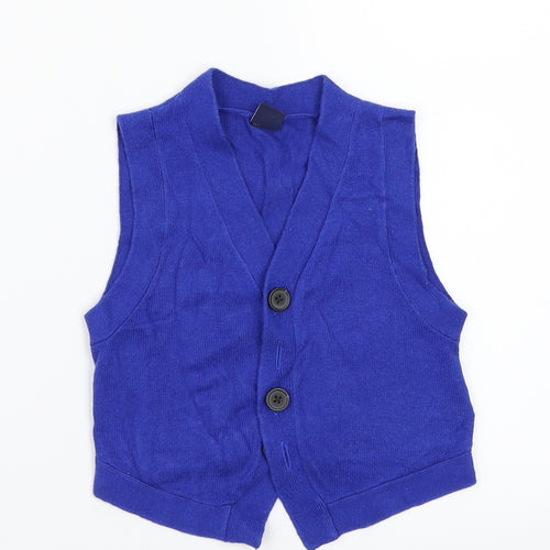 Gap Boys Blue   Cardigan Jumper Size 18-24 Months