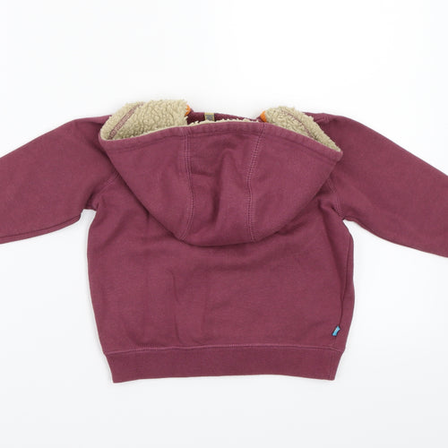 Authentic & british Boys Purple   Jacket Coat Size 2 Years