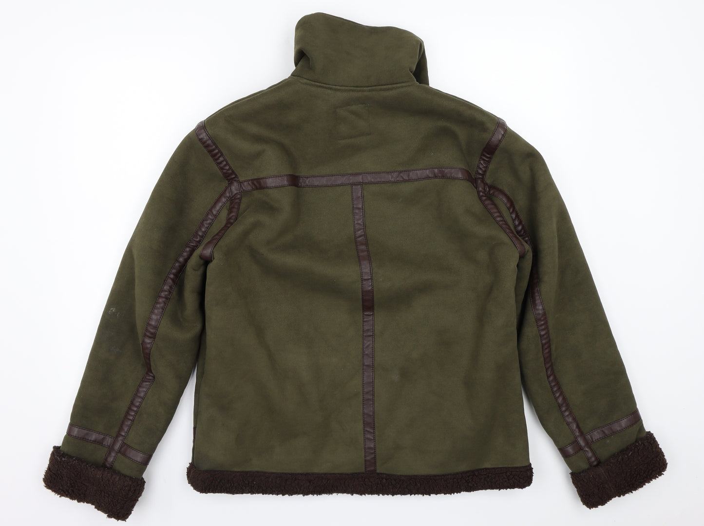 Primark Womens Green   Jacket Coat Size M