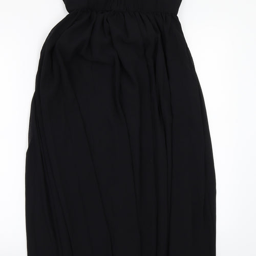 TD Womens Black   A-Line  Size 8