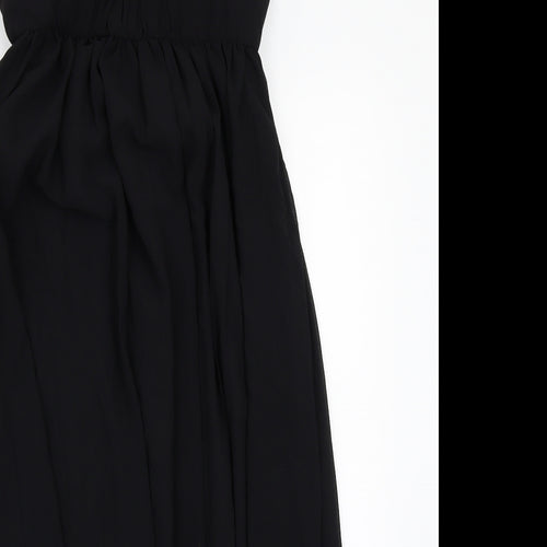TD Womens Black   A-Line  Size 8