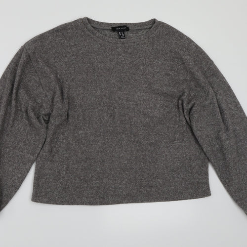 Newlook Womens Grey   Pullover Jumper Size M