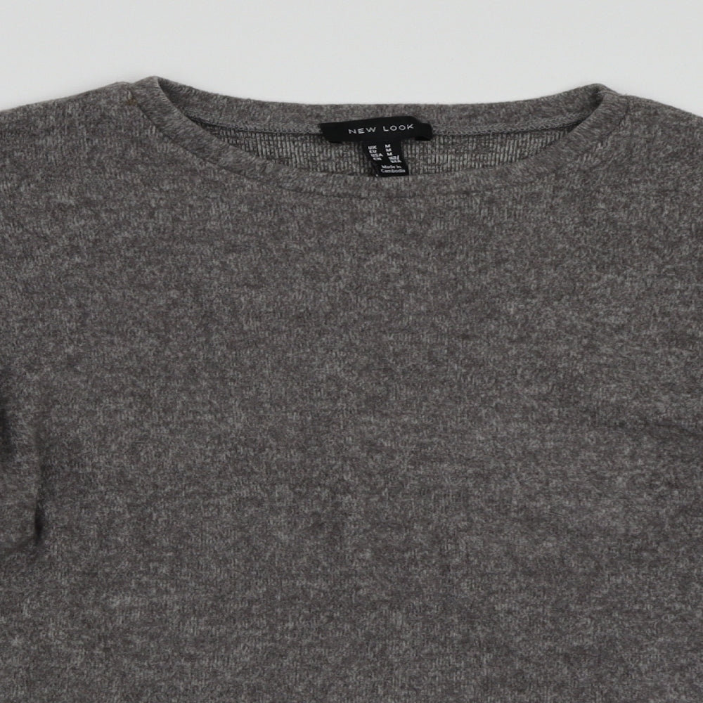 Newlook Womens Grey   Pullover Jumper Size M
