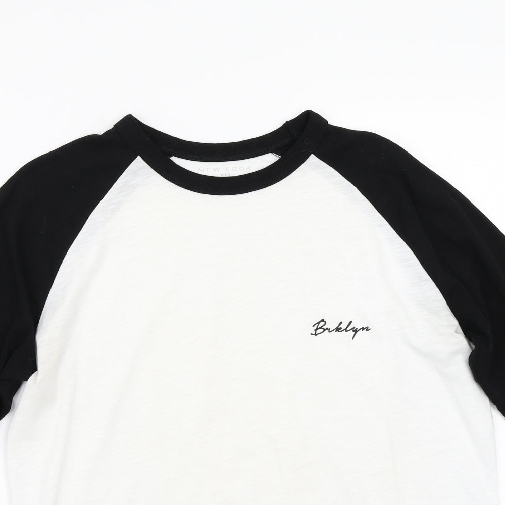 newlook Mens White    T-Shirt Size S