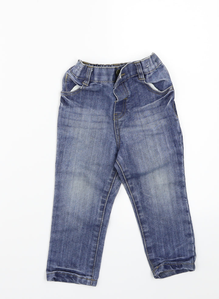 M&Co Baby Blue   Capri Jeans Size 18 Months