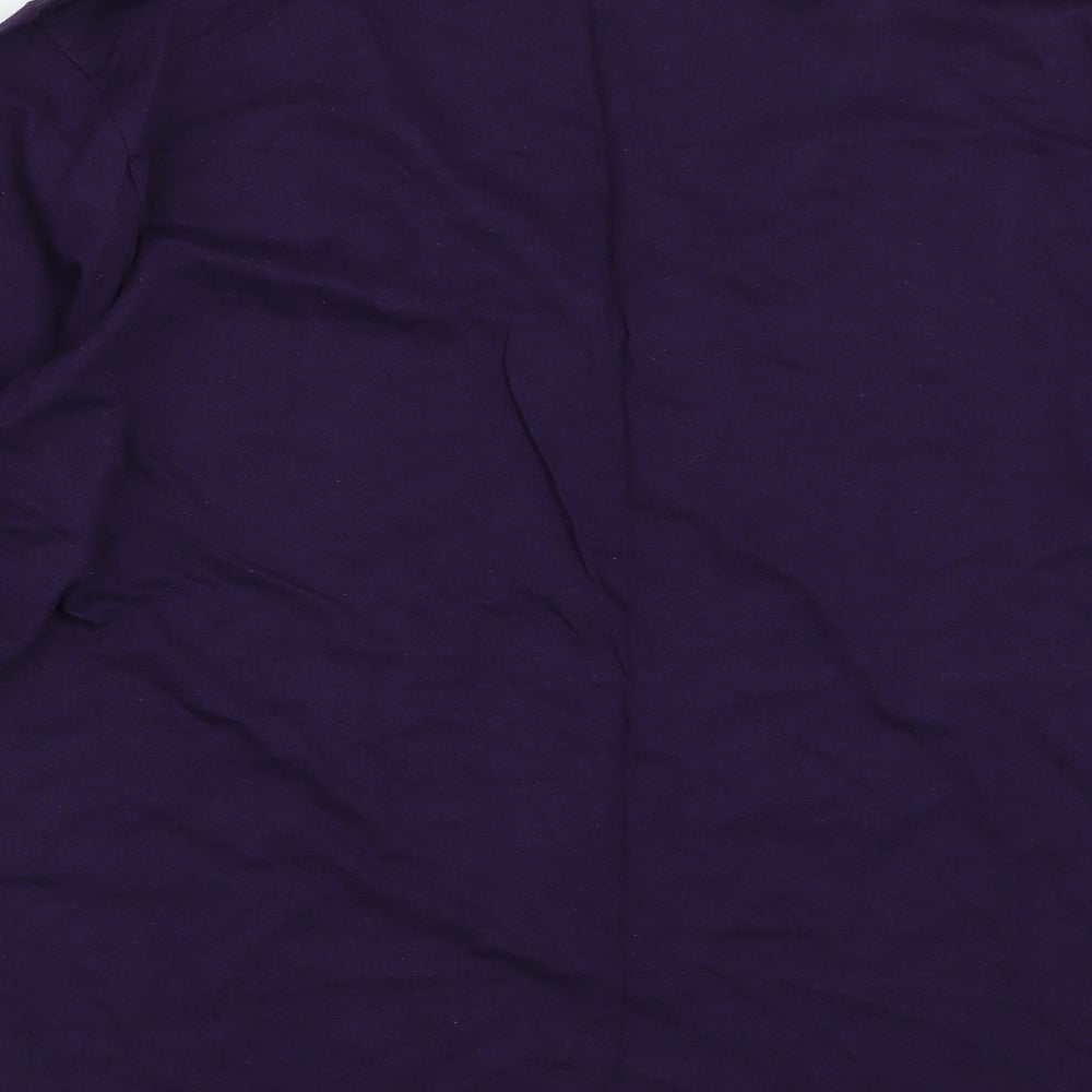 TU Womens Purple   Basic T-Shirt Size 16