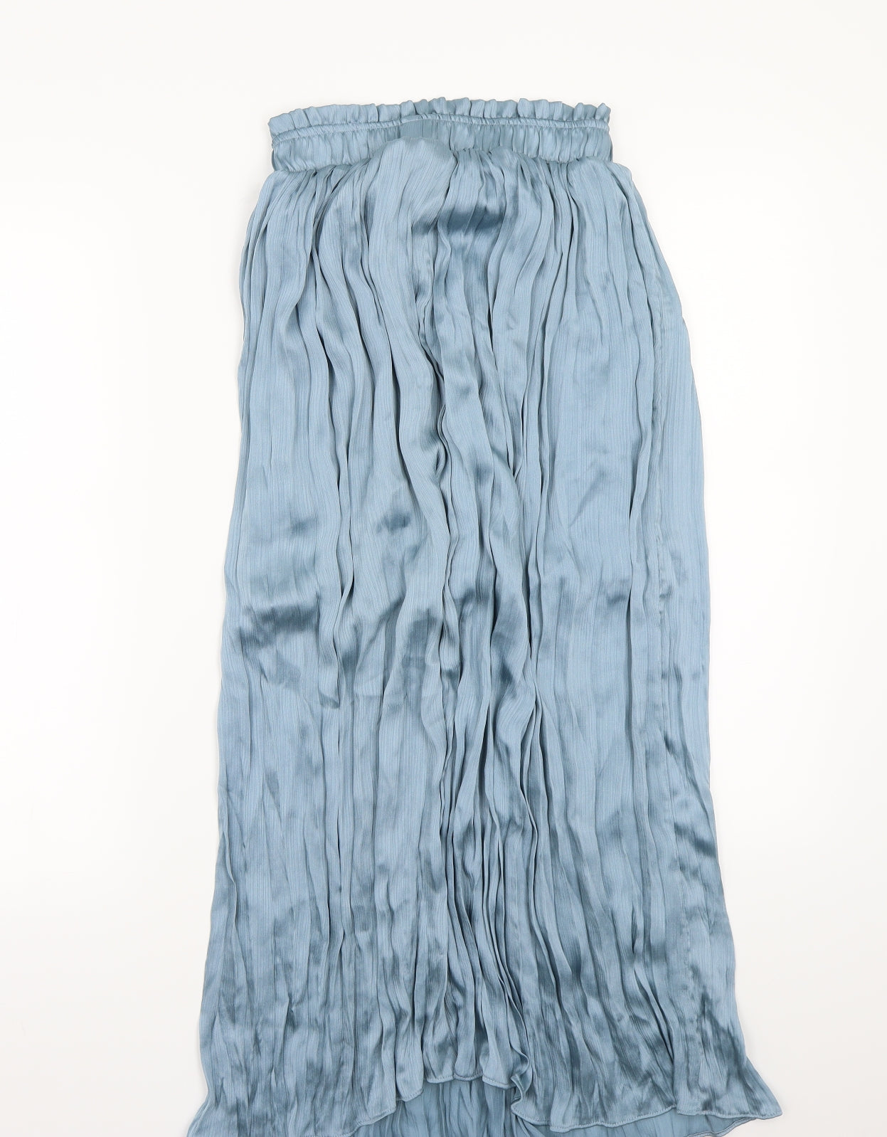 Topshop Womens Blue   A-Line Skirt Size 10