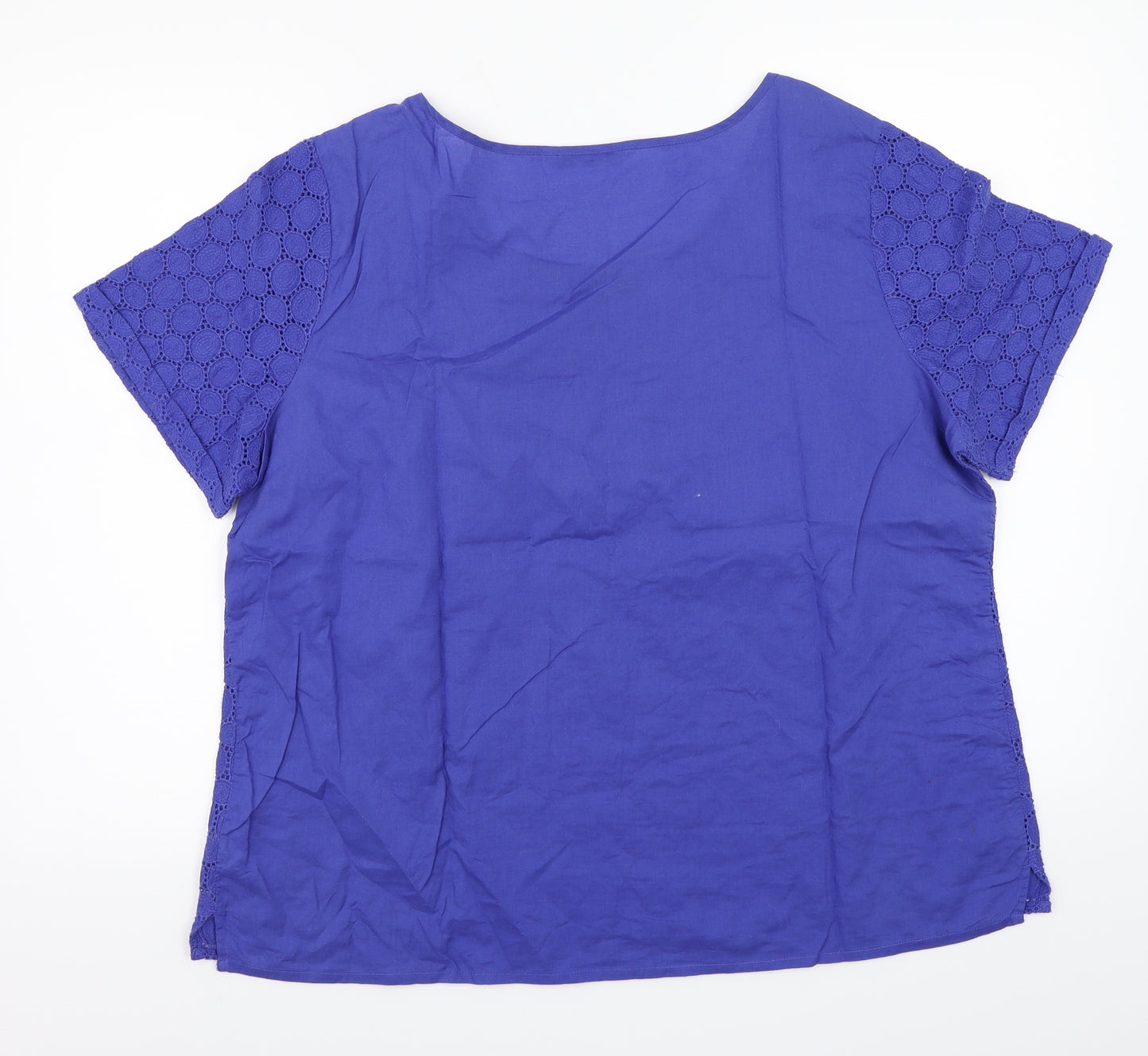 TU Womens Blue   Basic T-Shirt Size 20