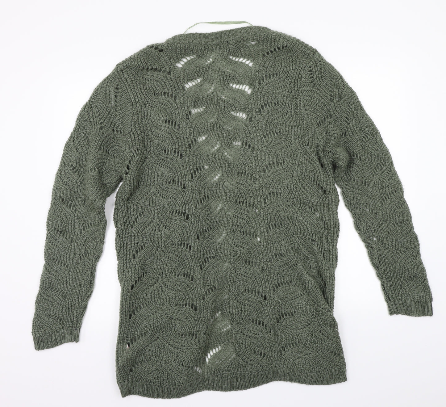 Primark Womens Green   Cardigan Jumper Size 18