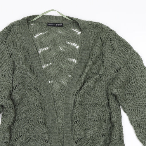 Primark Womens Green   Cardigan Jumper Size 18