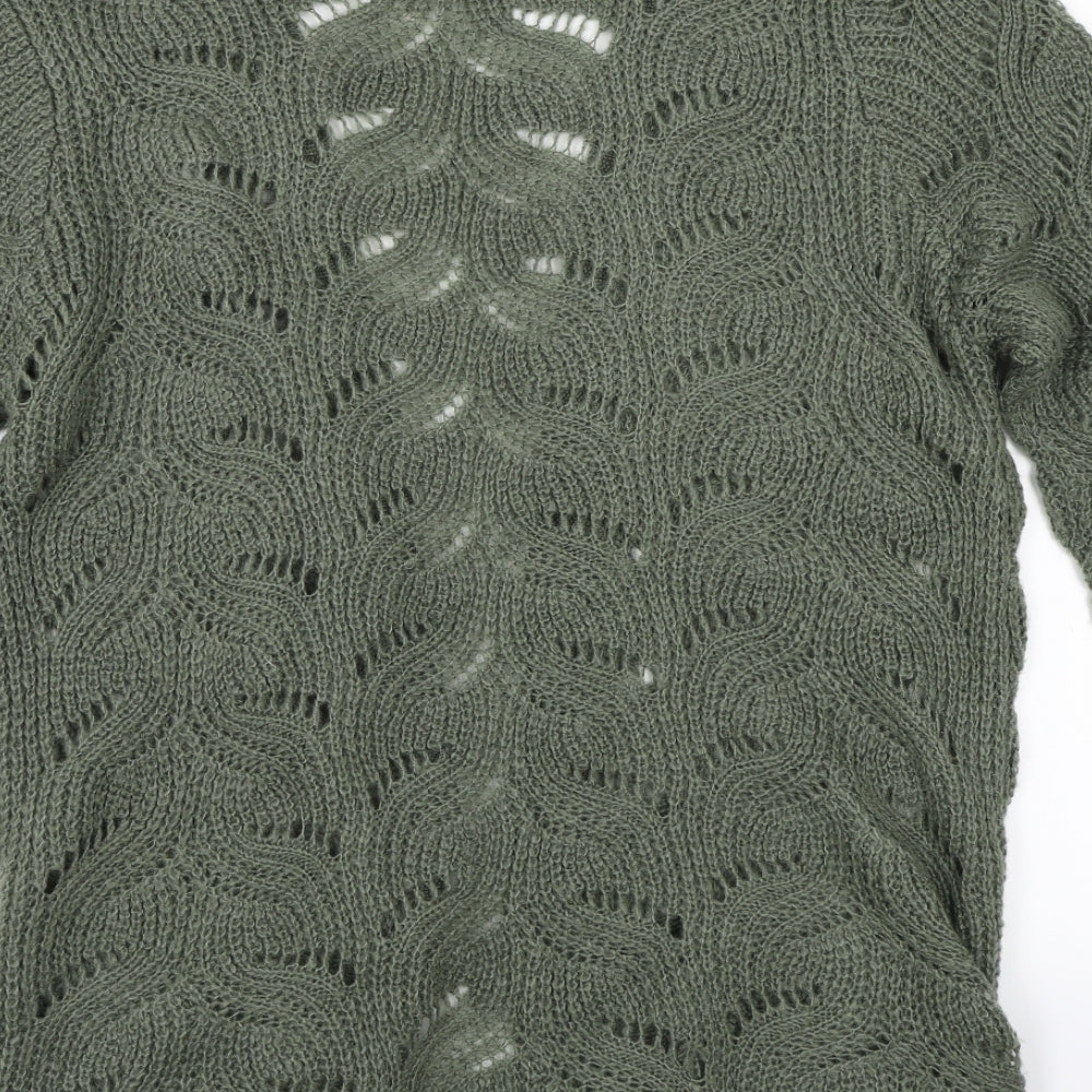 Primark Womens Green   Cardigan Jumper Size 18