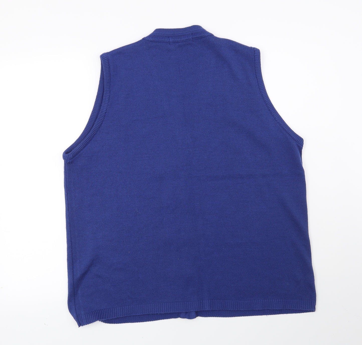 Essentials Womens Blue   Cardigan Jumper Size M