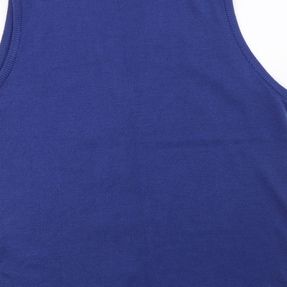 Essentials Womens Blue   Cardigan Jumper Size M