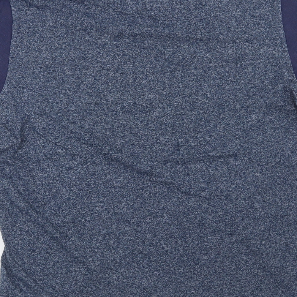 NEXT Mens Blue Striped   T-Shirt Size M