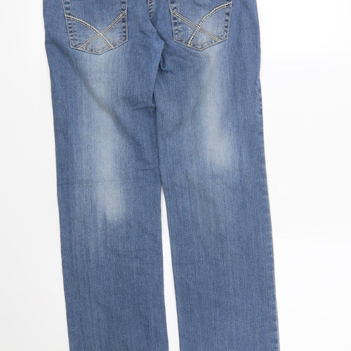 Preworn Boys Blue   Straight Jeans Size 12 Years