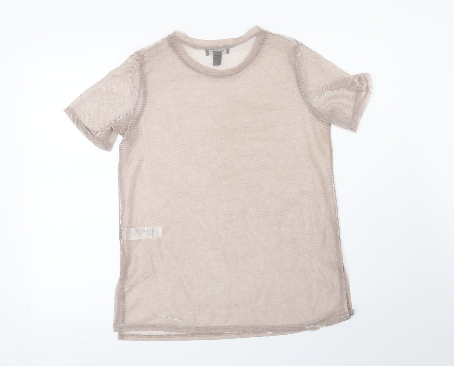 New Look Womens Pink   Basic Blouse Size 12