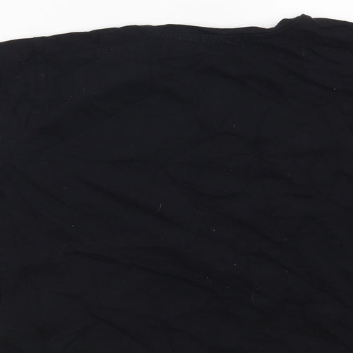 New Look Girls Black Solid  Top Pyjama Top Size M  - Cosy Club